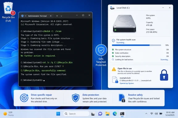 windowsforum-windows-11-recycle-bin-fix-stuck-emptying-safely.webp