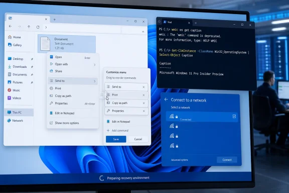 Thread 'Windows 11 Build 26340 Removes WMIC, Pushes PowerShell CIM'