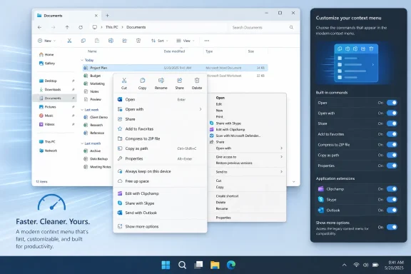 Thread 'Windows 11 Keeps Legacy Right-Click Menu as Compatibility Path'