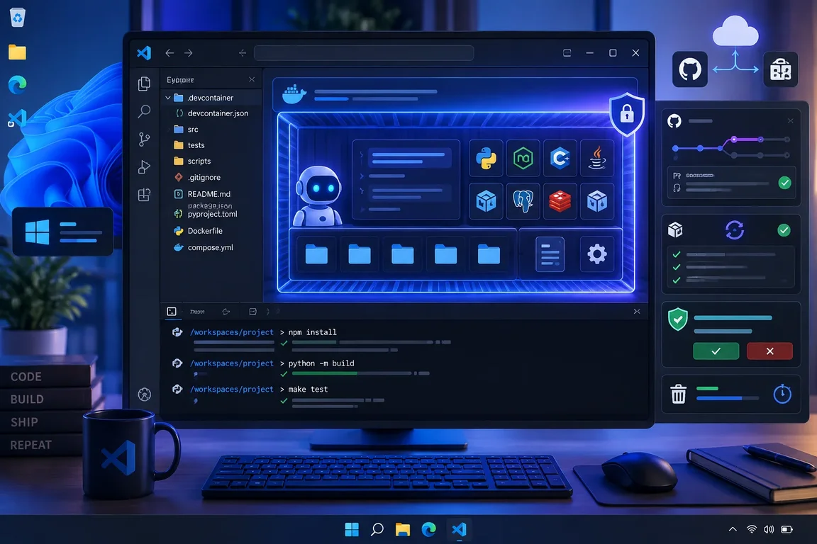 VS Code 1.138 Runs AI Agents in Local Dev Containers