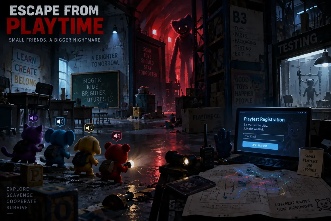 Escape From Playtime PC Playtest Waitlist Is Now Open