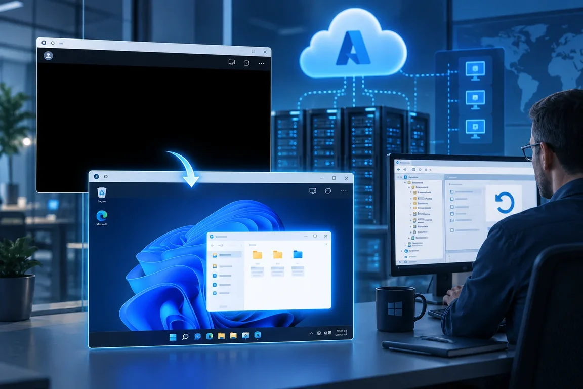 KB5124008 Causes Windows 11 AVD FSLogix Black Screens; KIR Available