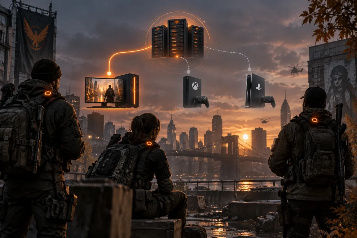 Migration Computer The Division 2 Crossplay: PC Migration Nov. 10, Consoles Mid-November