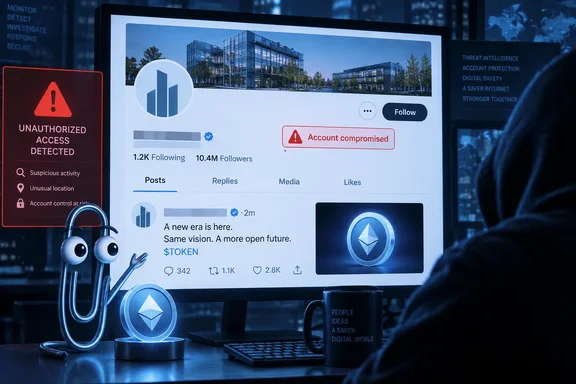 windowsforum-microsoft-x-account-hijacked-to-promote-fake-clippy-crypto-token.webp