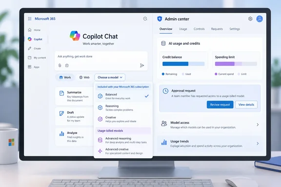 windowsforum-microsoft-365-copilot-chat-paid-ai-models-usage-billing-and-admin-credit-control...webp