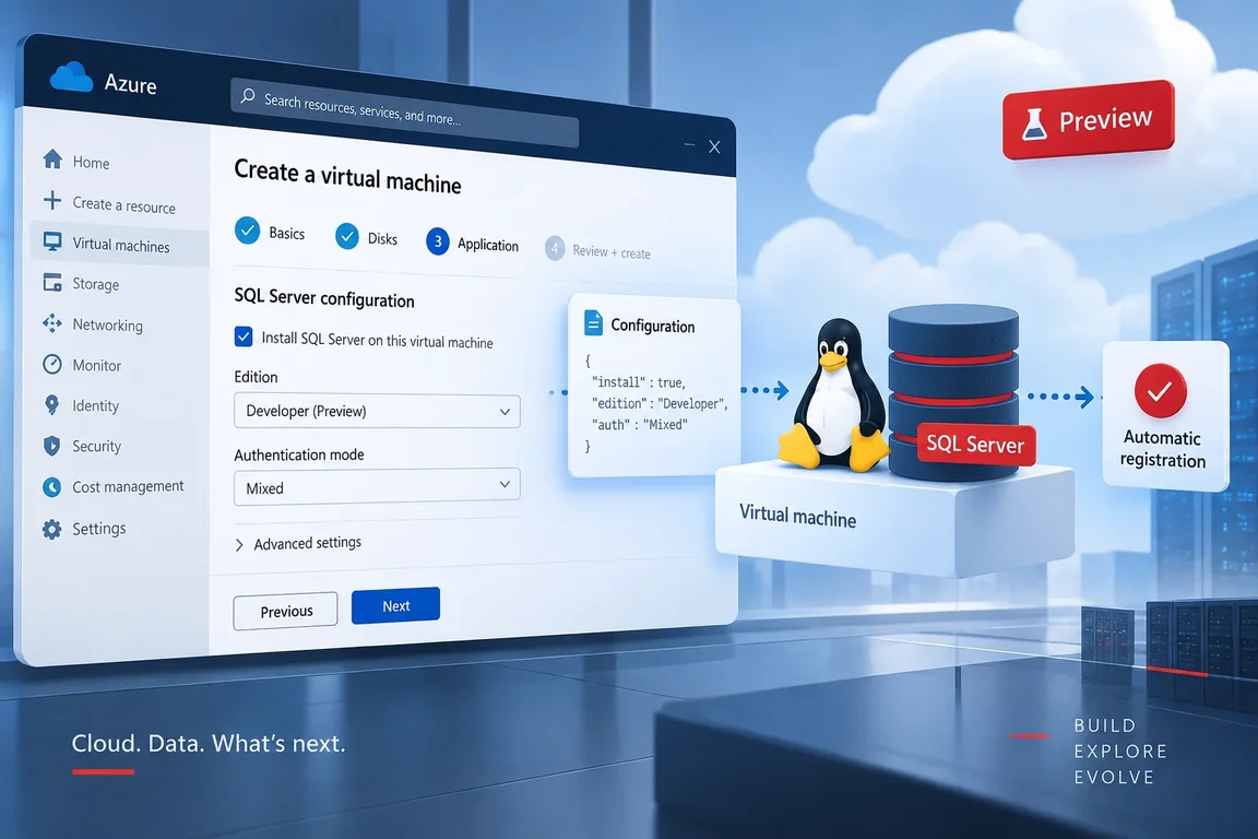 Azure SQL Server on Linux VMs: Script-Based Portal Deployment Preview ...
