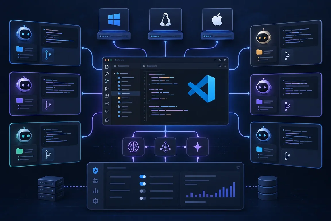 Visual Studio Code 1.140 Adds Copilot Agent Hosts, Remote Delegation ...