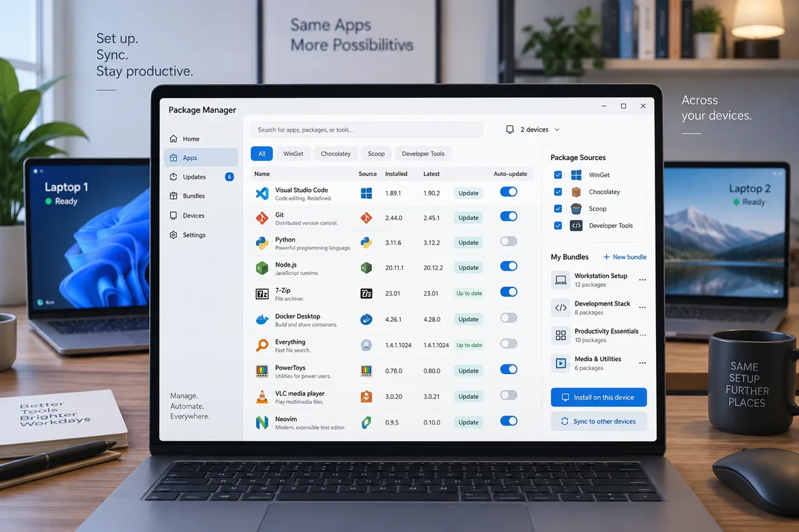 UniGetUI 2026.3.0: Manage WinGet, Scoop and Chocolatey Updates From One ...
