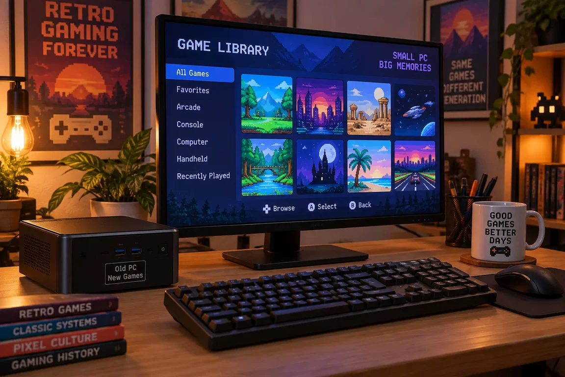 Batocera Keyboard and Mouse Retro Gaming Build: Turn an Old Mini PC ...