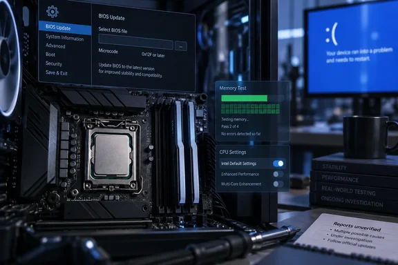Core i9-14900K Instability Report: Check 0x12F Microcode, Intel