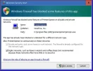 windosw Fire wall has blocked ......webp