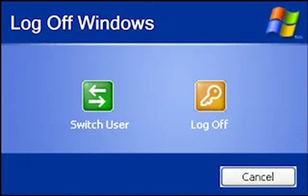 Windows XP Shutdown and Logoff Menus for modern Windows