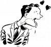 A_Black_and_White_Cartoon_Man_Lovestruck_with_His_Tongue_Out_Drooling_Royalty_Free_Clipart_Pictu.jpg
