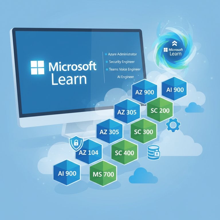 Microsoft Certifications Roadmap AZ 900 to AZ 305 and SC Series for IT