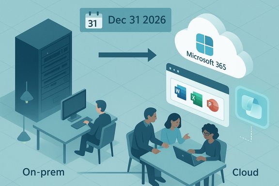 Migration of data from on-prem servers to the Microsoft 365 cloud.