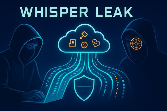 Whisper Leak: masked hackers breach a cloud and siphon sensitive data.