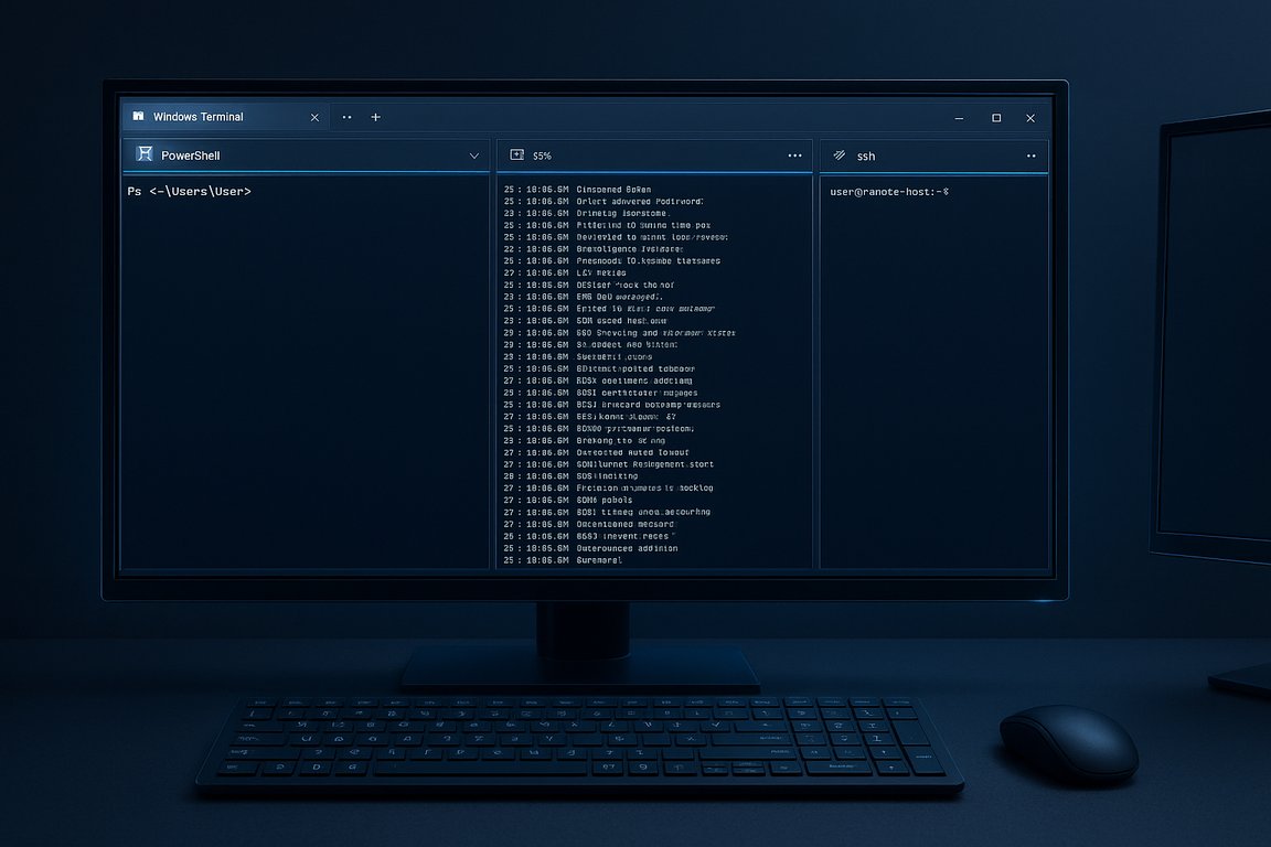 Master Windows Terminal Pane Splitting for PowerShell Workflows ...