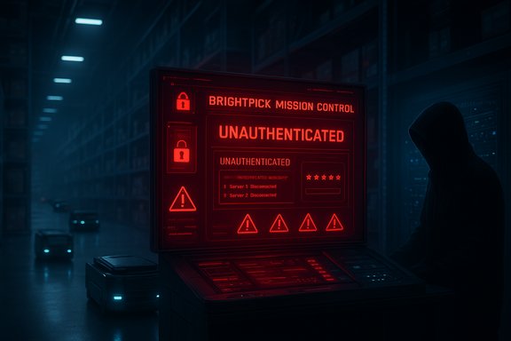 A hooded figure monitors a glowing red 'UNAUTHENTICATED' alert at a mission-control console.