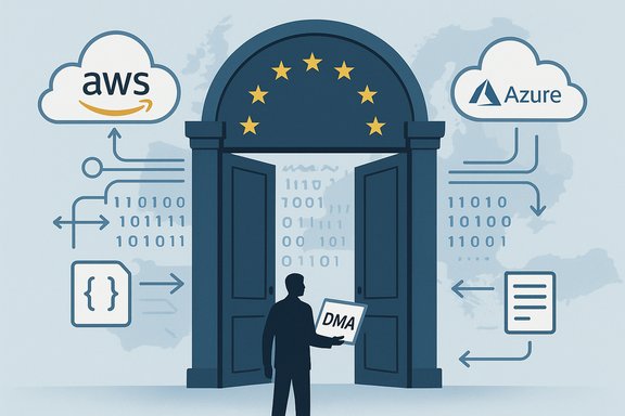 EU's Digital Markets Act opens the gate to cloud markets like AWS and Azure.