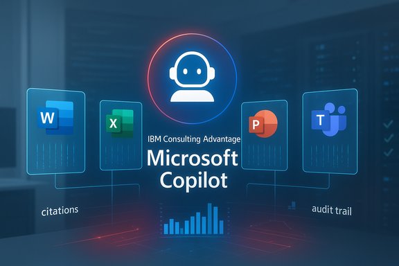 IBM Consulting Advantage: Microsoft Copilot AI assistant for Office apps. IBM Consulting Advantage: Microsoft Copilot AI assistant for Office apps.