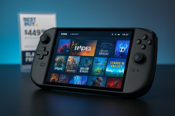 A Nintendo Switch displays its digital library, dominated by Hades.