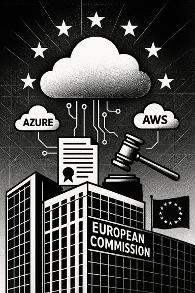 European Commission regulates cloud computing for Azure and AWS.
