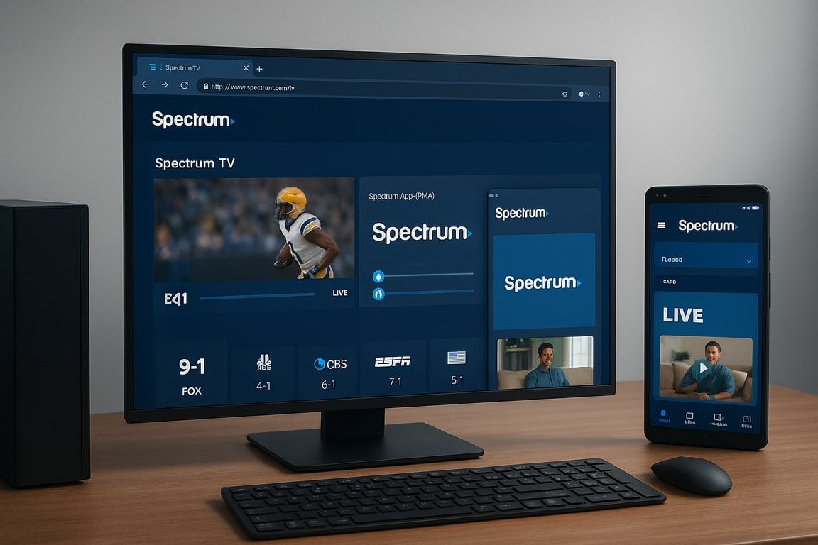 Run Spectrum TV on Windows PC: Web Player and Emulator Options