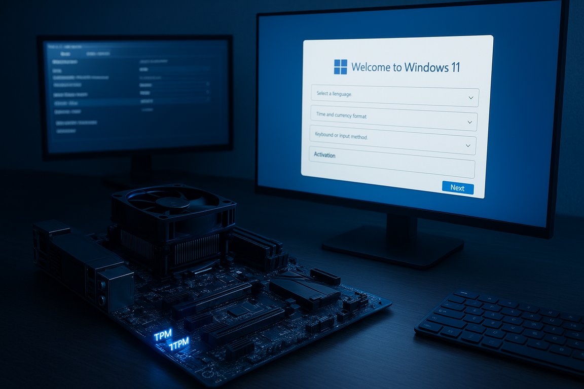 Windows 11 Install Guide for a New PC: TPM Secure Boot and Media ...