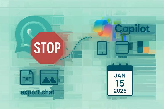 A red STOP sign halts an AI Copilot workflow, with export chat icons and a calendar date. A red STOP sign halts an AI Copilot workflow, with export chat icons and a calendar date.