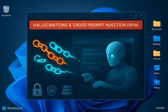 Windows desktop shows a neon cyberattack scene with a blue, glowing robot and chained links beneath a red title banner.