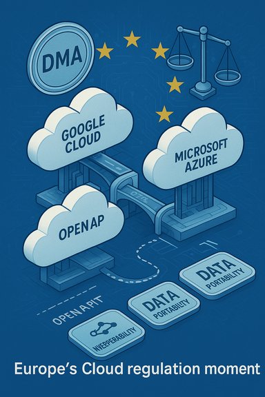 Europe's cloud regulation moment: DMA, data portability, and interoperability across cloud providers.