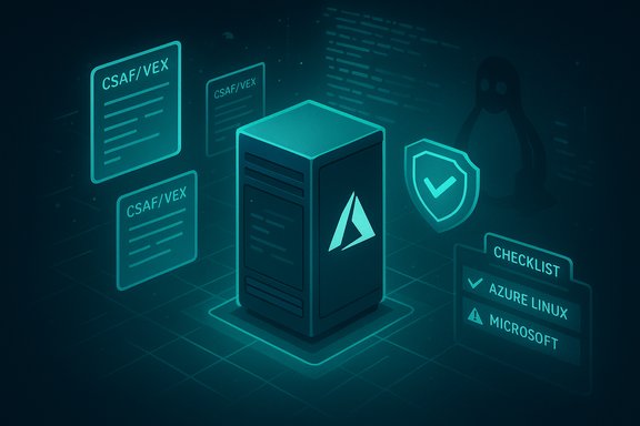 Azure-branded server with a cybersecurity checklist and shield icon.
