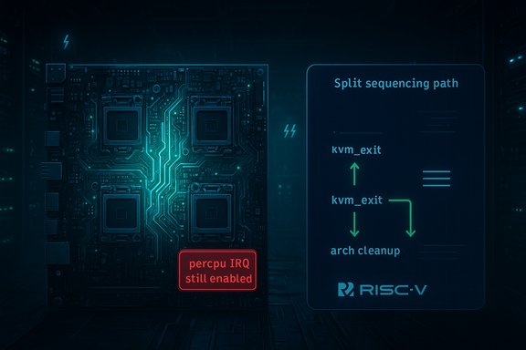 Futuristic server motherboard with neon circuitry and a split sequencing path diagram.