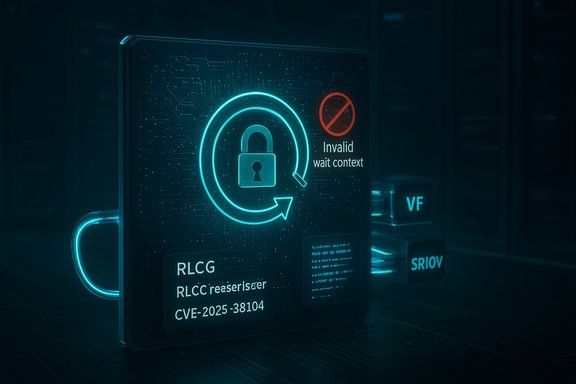 Futuristic neon security panel with a glowing lock and Invalid wait context warning.