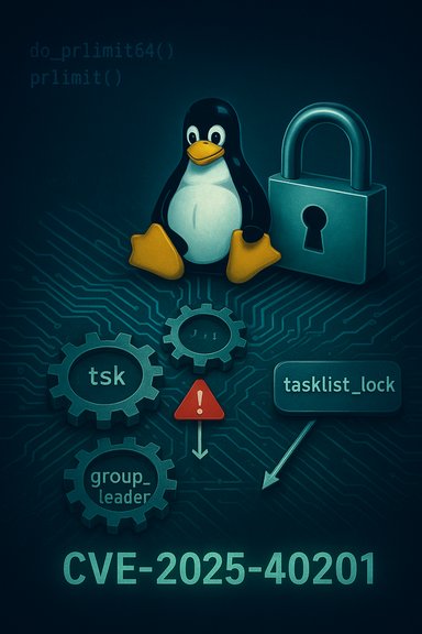 Linux penguin with a padlock and gears signaling CVE-2025-40201 vulnerability. Linux penguin with a padlock and gears signaling CVE-2025-40201 vulnerability.