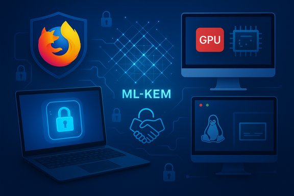ML-KEM: a secure, interconnected ML-based key encapsulation network across devices.
