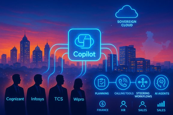 Neon Copilot cloud hub connects Cognizant, Infosys, TCS and Wipro to planning and AI tools.