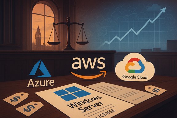 Cloud giants AWS, Azure, and Google Cloud compete over Windows Server licensing and pricing.