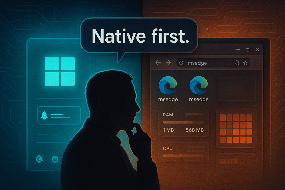 Windows 11 WebView2 Shift: Native UX vs Web Runtime Overhead | Windows ...