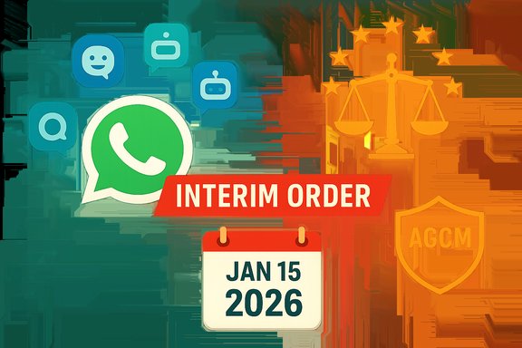 Interim order (Jan 15, 2026) regarding WhatsApp and AGCM regulatory matters. Interim order (Jan 15, 2026) regarding WhatsApp and AGCM regulatory matters.