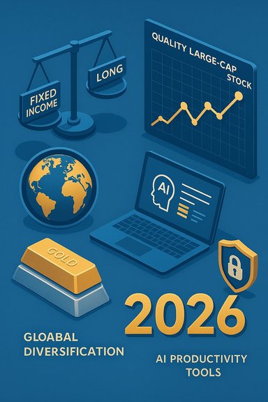 2026 investment theme: AI tools, global diversification, and growth in stocks and precious metals.