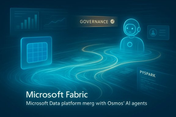Microsoft Fabric: a data platform merged with Osmos' AI agents. Microsoft Fabric: a data platform merged with Osmos' AI agents.