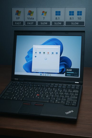 Windows 11 Finishes Last in Speed Test Across Six Windows