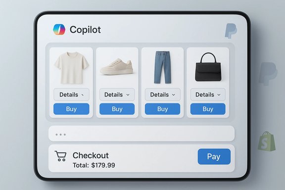 Mobile shopping UI showing four product cards with Buy buttons and a $179.99 total. Mobile shopping UI showing four product cards with Buy buttons and a $179.99 total.