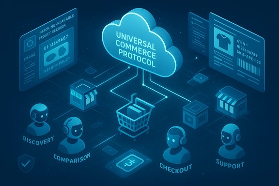Cloud-based Universal Commerce Protocol connects discovery, comparison, checkout, and support.