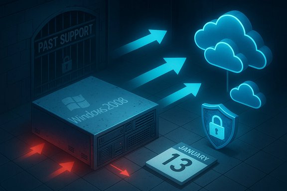 Windows Server 2008 reaches end of support, moving data securely to the cloud. Windows Server 2008 reaches end of support, moving data securely to the cloud.