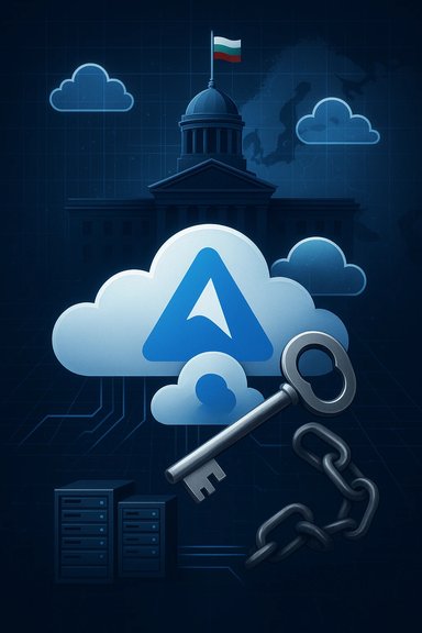 Bulgarian government cloud security: a key and chain protect data in the cloud.