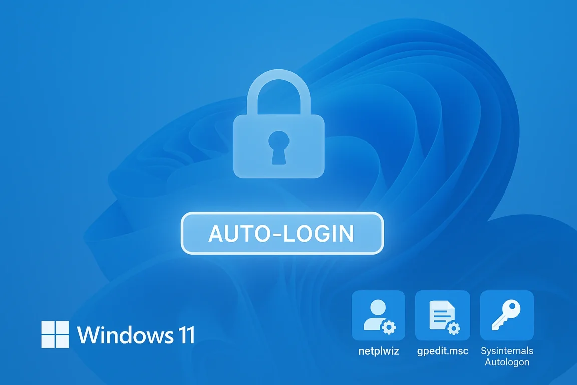 How to Bypass Windows 11 Lock Screen and Auto Login Safely