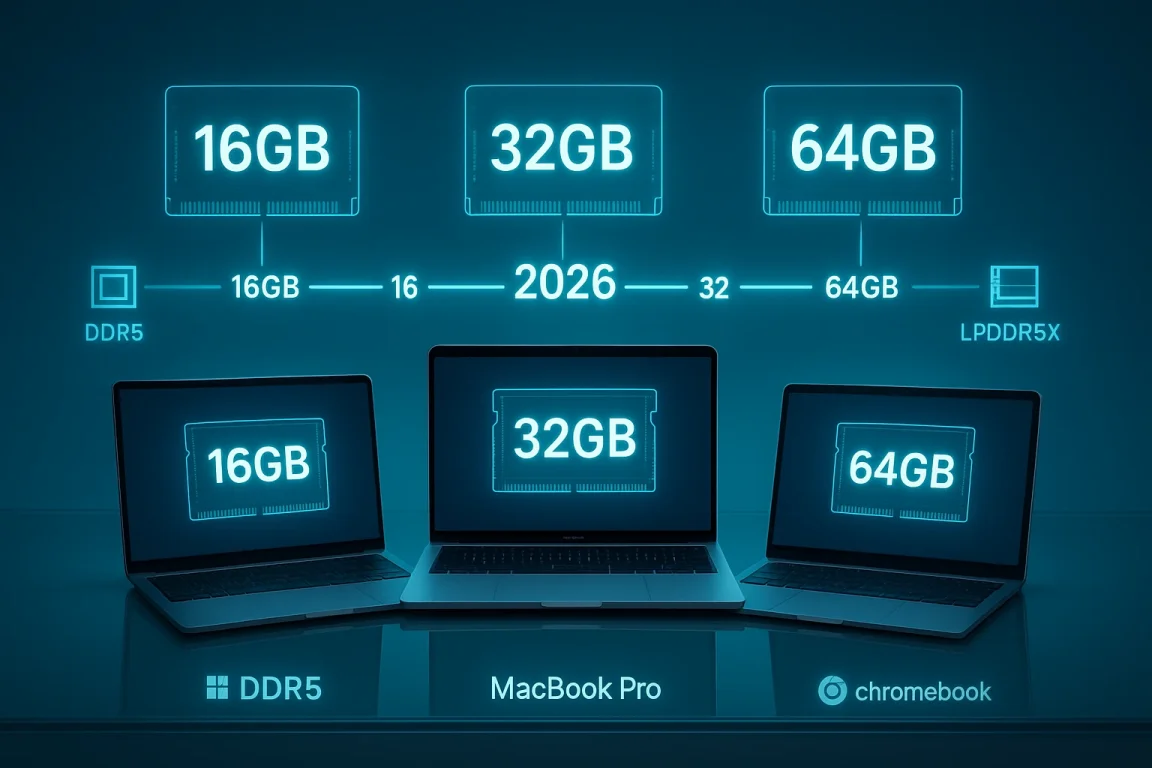 RAM In 2026 16 GB Baseline 32 GB For Pros Upgrade Paths Windows Forum 92949 