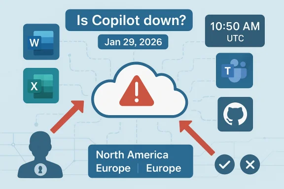 Is Copilot down? Cloud outage hits North America and Europe. Is Copilot down? Cloud outage hits North America and Europe.